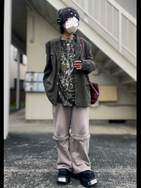 piramoさん（メンズ・170cm）の春コーディネート