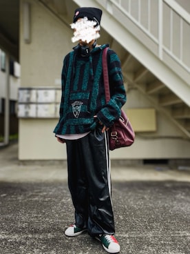 「アイテム（PC・スマホグッズ/家電）」を使った、piramoさん（メンズ・170cm）の秋コーディネート