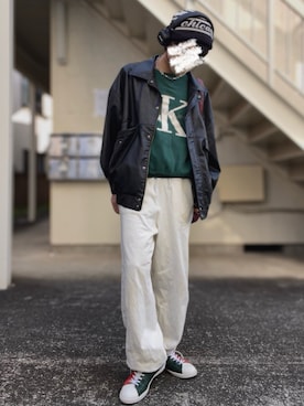 piramoさん（骨格ウェーブ・メンズ・170cm）の秋コーディネート