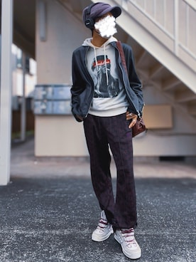 piramoさん（骨格ウェーブ・メンズ・170cm）の秋コーディネート