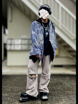 piramoさん（骨格ウェーブ・メンズ・170cm）の秋コーディネート