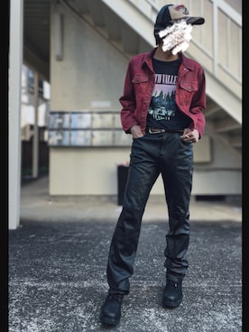 piramoさん（骨格ウェーブ・メンズ・170cm）の秋コーディネート