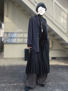 「アイテム（アクセサリー）」を使った、piramoさん（メンズ・170cm）の秋コーディネート