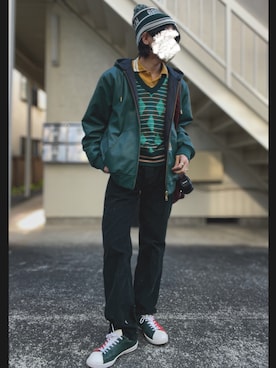 piramoさん（メンズ・170cm）の春コーディネート