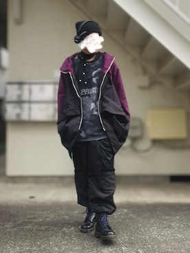「アイテム（ネクタイ）」を使った、piramoさん（メンズ・170cm）の秋コーディネート