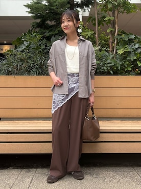 miyuさん（レディース・159cm）の秋コーディネート