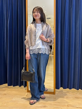 miyuさん（レディース・159cm）の夏コーディネート