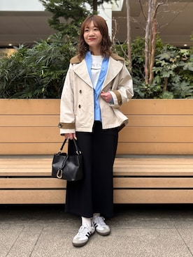 「NOLLEY’S（ノーリーズ）のアイテム」を使った、miyuさん（レディース・159cm）の春コーディネート