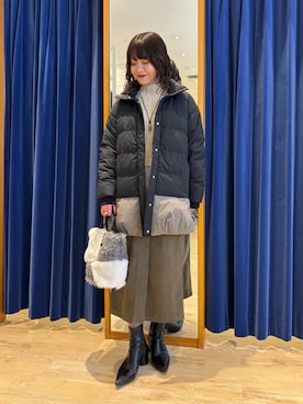 miyuさん(レディース・159cm)の冬コーディネート