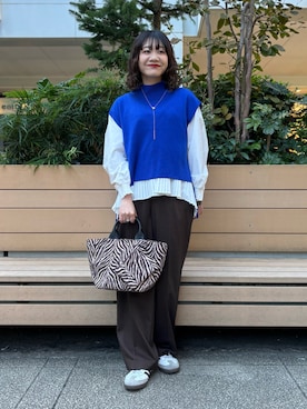 miyuさん（レディース・159cm）の冬コーディネート