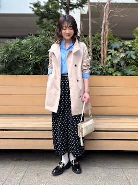 miyuさん（レディース・159cm）の春コーディネート