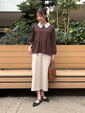miyuさん(レディース・159cm)の秋コーディネート