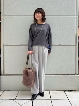 miyuさん（レディース・159cm）の冬コーディネート