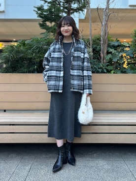 miyuさん(レディース・159cm)の冬コーディネート