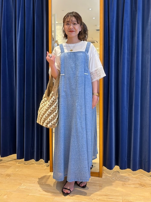 malion vintage denim dress デニム ワンピース malion vintage denim dress デニム ワンピース ワンピース