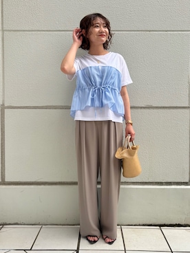miyuさん(レディース・159cm)の夏コーディネート