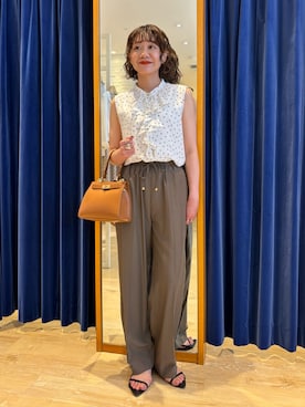 「NOLLEY’S（ノーリーズ）のアイテム」を使った、miyuさん（骨格ウェーブ・レディース・159cm）の夏コーディネート