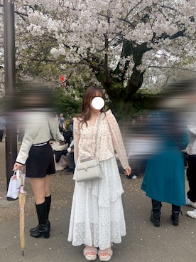 「RANDA（ランダ）のアイテム」を使った、yuudayopaopaoさん（レディース・158cm）の春コーディネート