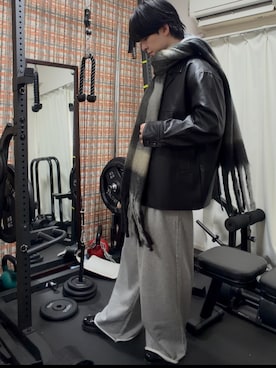 「BEAMS（ビームス）のアイテム」を使った、shogosuzukiさん（メンズ・170cm）の冬コーディネート