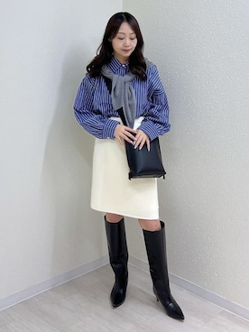 「ÉPOR_TIMESALE」｜Tamaさん（レディース・155cm）の冬コーディネート