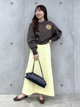 「アイテム（スウェット）」を使った、Tamaさん（レディース・155cm・20代）の秋コーディネート
