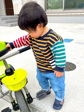 i41703さん（キッズ・80cm）の春コーディネート