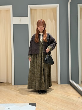 「Samansa Mos2（サマンサ モスモス）のアイテム（ジャケット/アウター）」を使った、kon5さん（レディース・151cm）の秋コーディネート