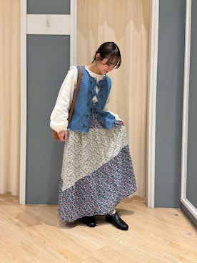 kon5さん（レディース・151cm）の春コーディネート