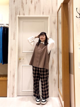 こやま◡̈さん（レディース・153cm）の春コーディネート