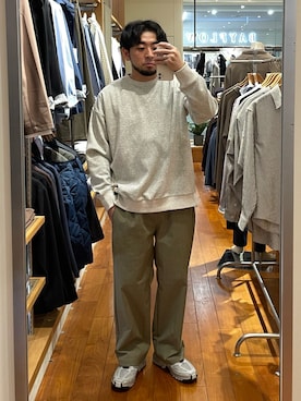 「GLOSTER（グロスター）のアイテム」を使った、shouen392さん（メンズ・166cm）の春コーディネート