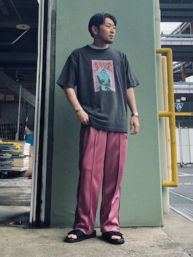「SHAKA（シャカ）のアイテム」を使った、shouen392さん（メンズ・166cm）の夏コーディネート
