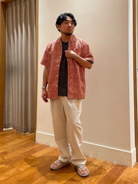「Eddie Bauer（エディーバウアー）のアイテム」を使った、shouen392さん（メンズ・166cm）の夏コーディネート