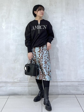 amuroさん（レディース・167cm）の冬コーディネート