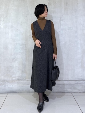 「ROPE'（ロペ）のアイテム」を使った、amuroさん（レディース・167cm）の秋コーディネート