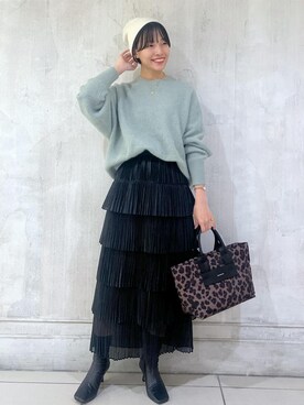 「フェスコーデ」｜「アイテム（ブーツ）」を使った、amuroさん（レディース・167cm）の秋コーディネート