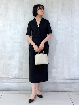 「アイテム（バッグ）」を使った、amuroさん（レディース・167cm）の夏コーディネート