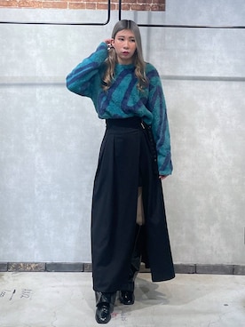 megu46miさん（レディース・162cm）の冬コーディネート