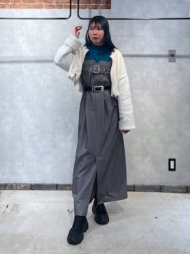 megu46miさん(レディース・162cm)の冬コーディネート