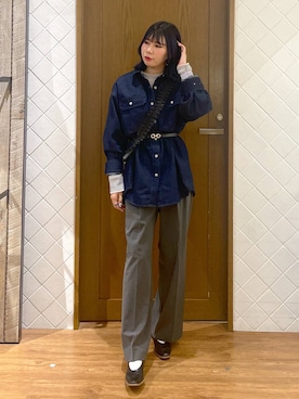 megu46miさん(レディース・162cm)の春コーディネート