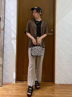 megu46miさん（レディース・162cm）の夏コーディネート