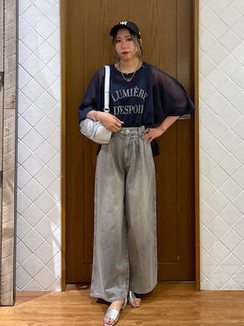 megu46miさん(レディース・162cm)の夏コーディネート