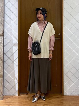 megu46miさん（レディース・162cm）の夏コーディネート