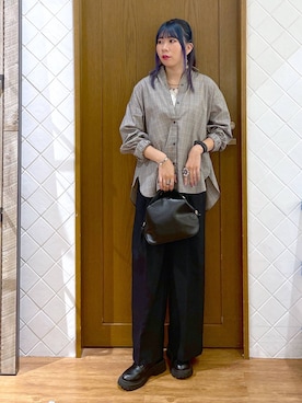 megu46miさん（レディース・162cm）の秋コーディネート