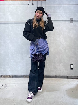 megu46miさん(レディース・162cm)の冬コーディネート