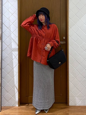 megu46miさん（レディース・162cm）の秋コーディネート