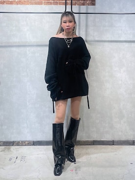 megu46miさん（レディース・162cm）の冬コーディネート