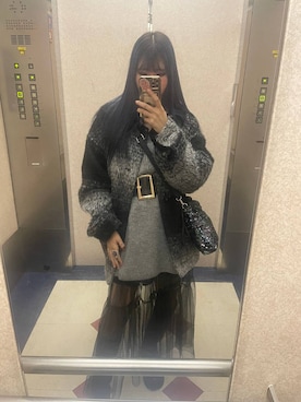 megu46miさん(レディース・162cm)の冬コーディネート