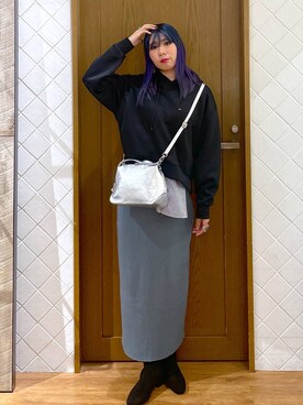 「アイテム（ワンピース/ドレス）」を使った、megu46miさん（レディース・162cm・20代）の秋コーディネート