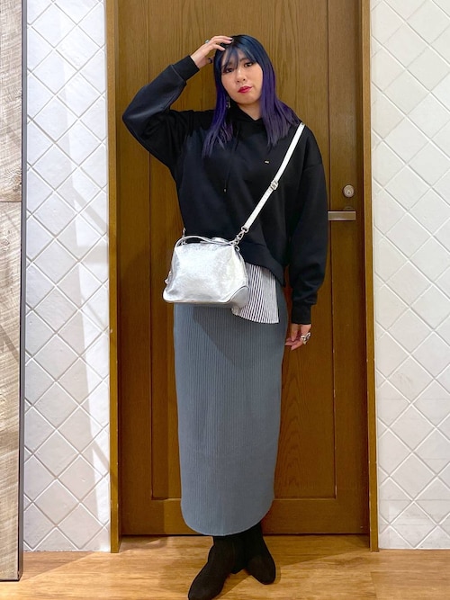 NorthFilingAwesomeさま専用 セール】ヘビロッT布帛切り替え長袖/115486（Tシャツ/カットソー