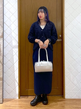 「アイテム（ワンピース/ドレス）」を使った、megu46miさん（レディース・162cm・20代）の秋コーディネート